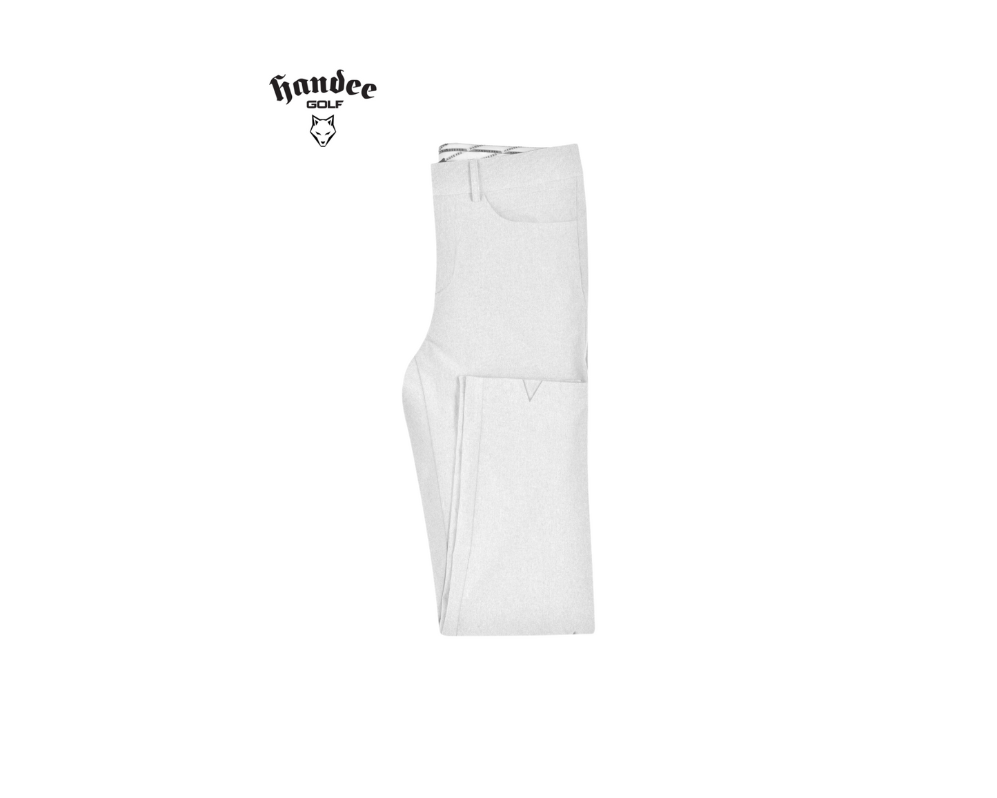 Women 3/4 Golf Trousers - White