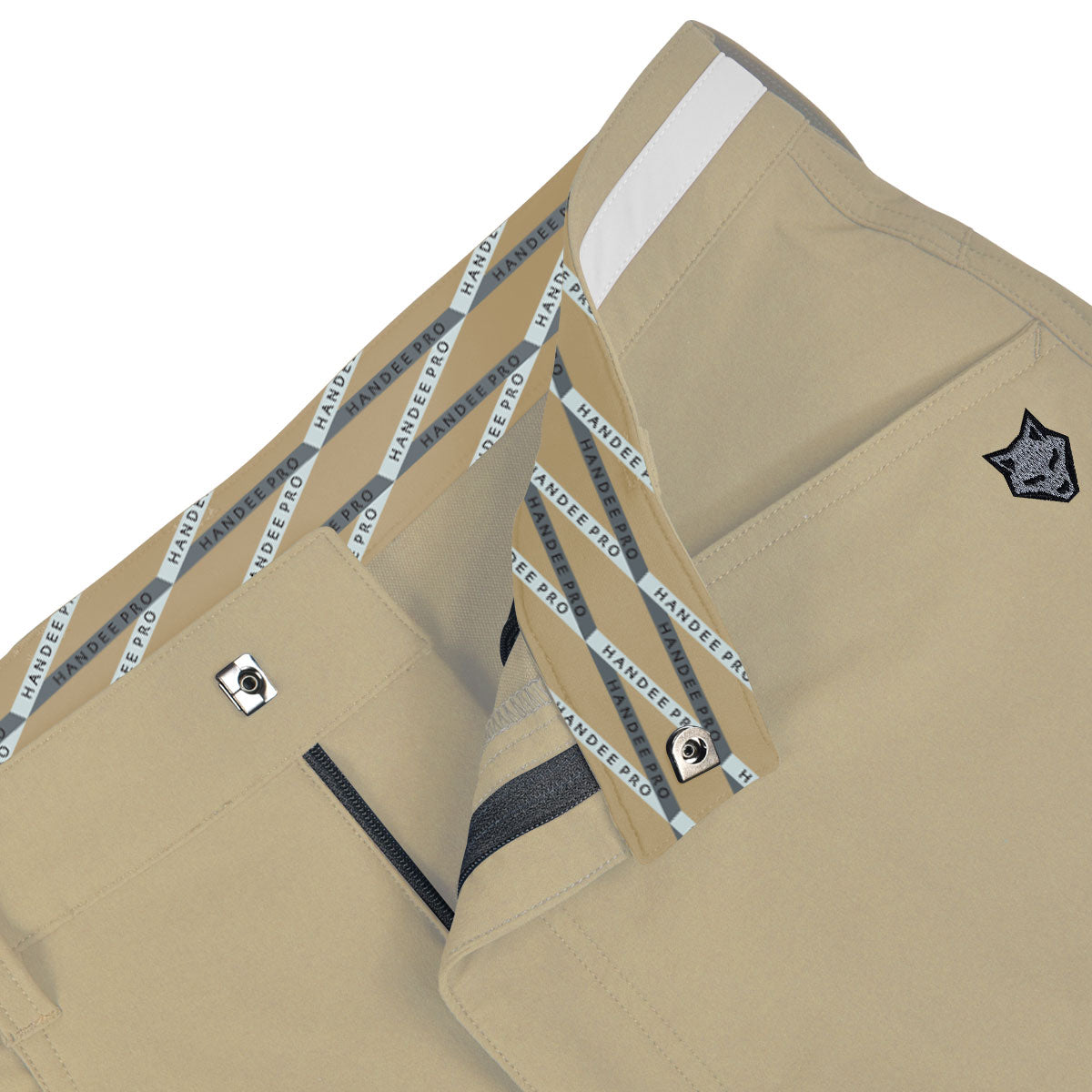 Men Premium Golf Trousers - Beige