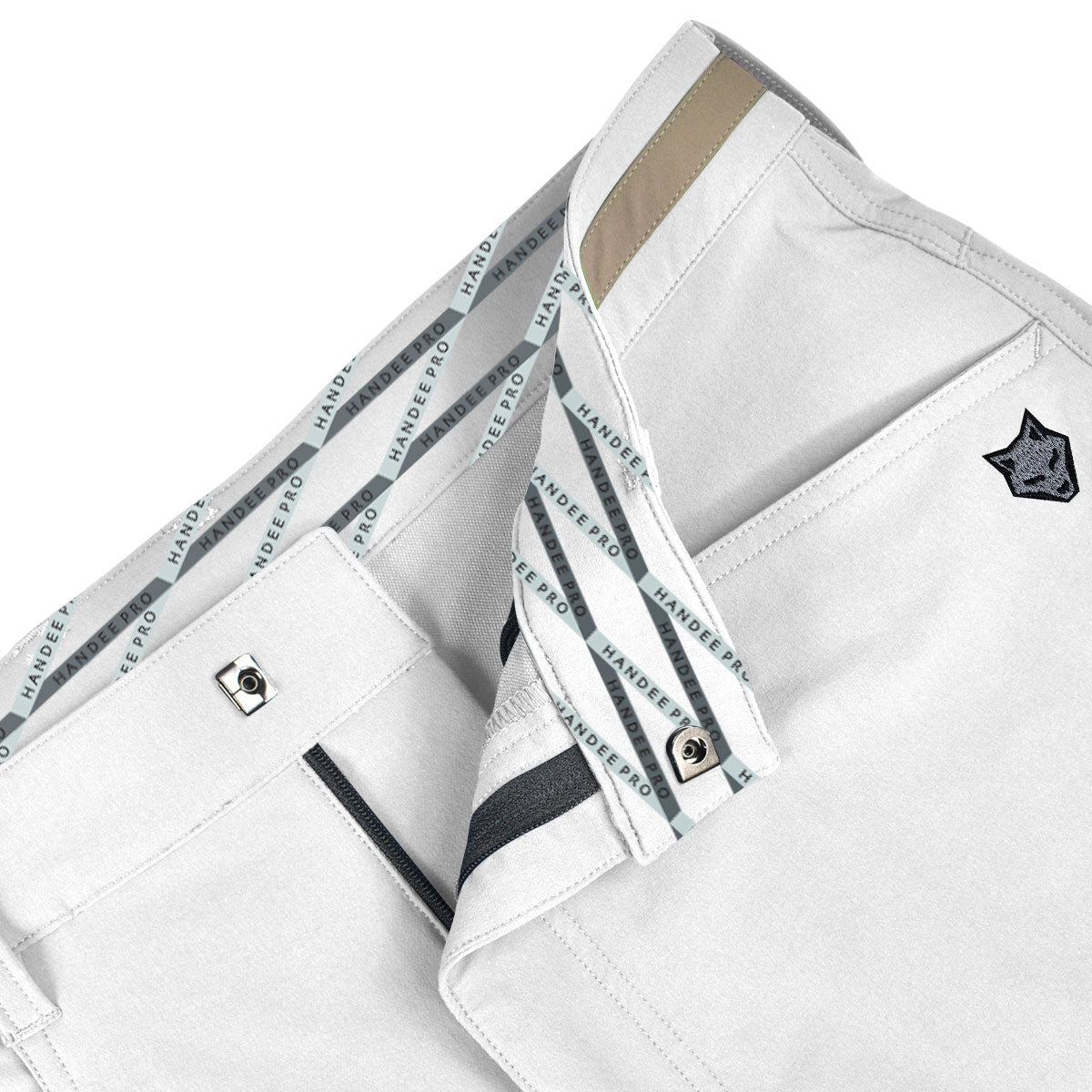 Men Premium Golf Trousers - White