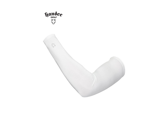 Sun Protection Arm Sleeves - Pure White