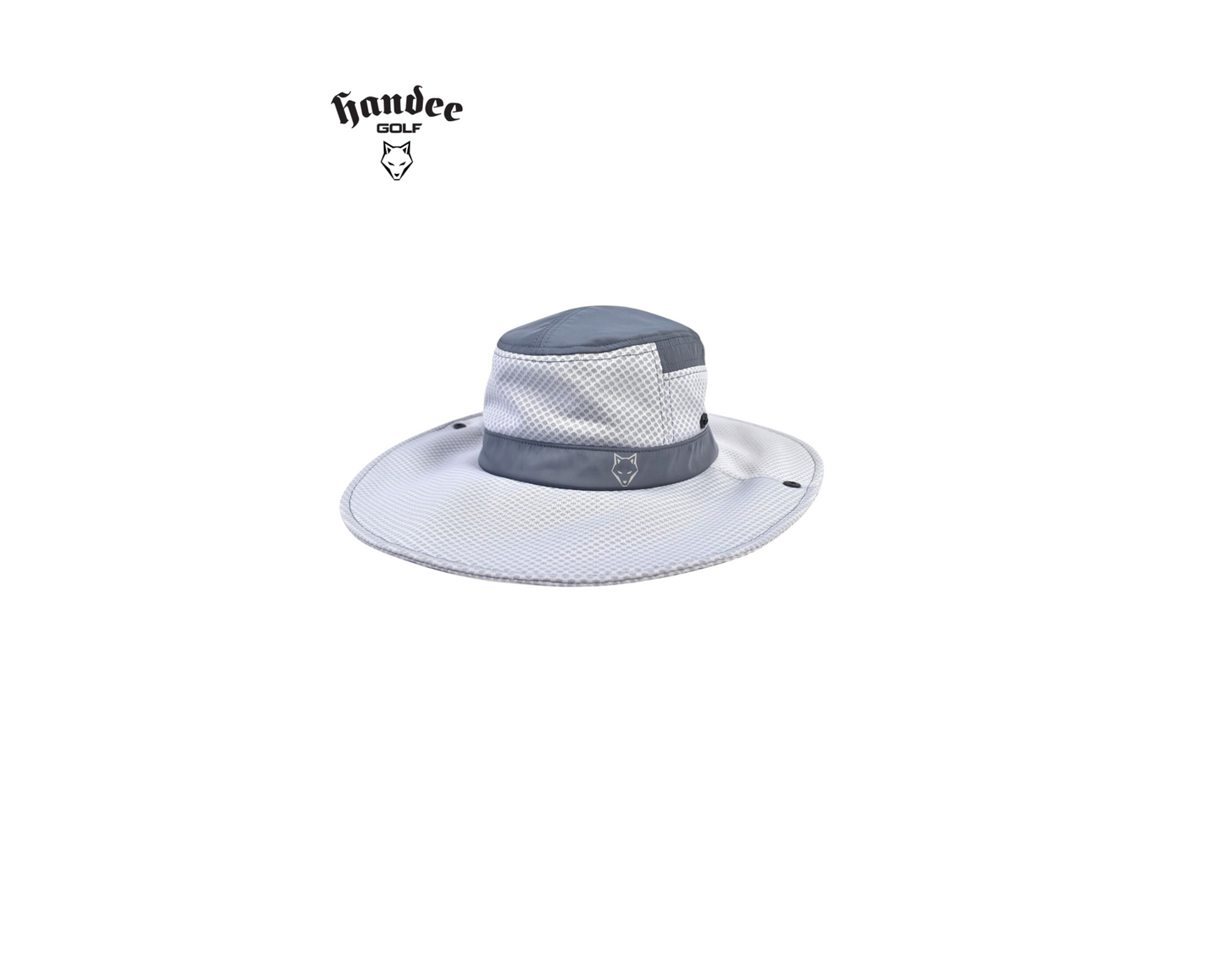 Wide Brim Hat - Light Grey