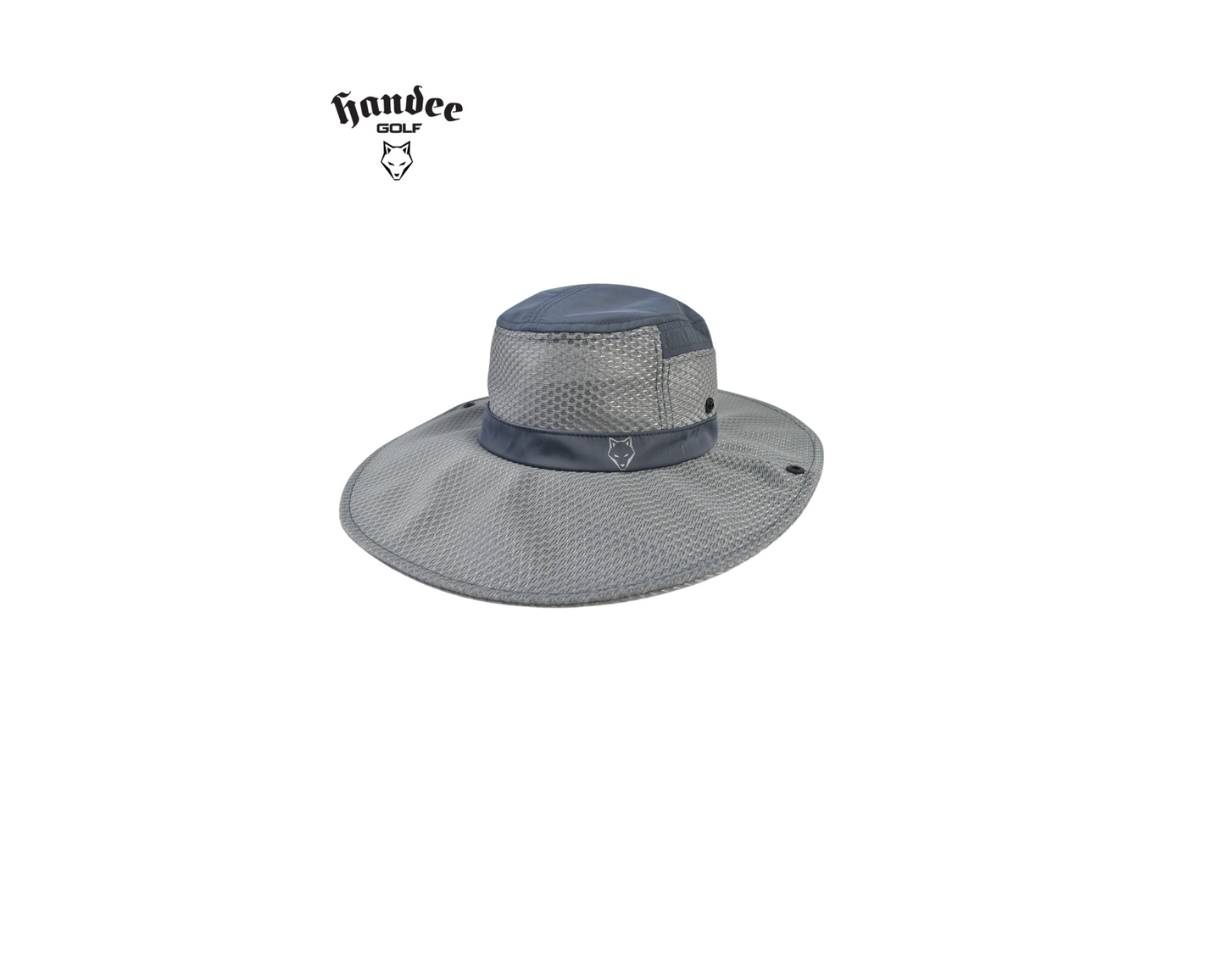 Wide Brim Hat - Dark Grey