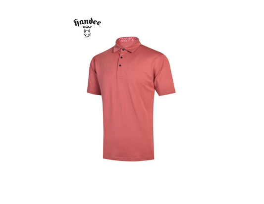 Salmon golf outlet shirt