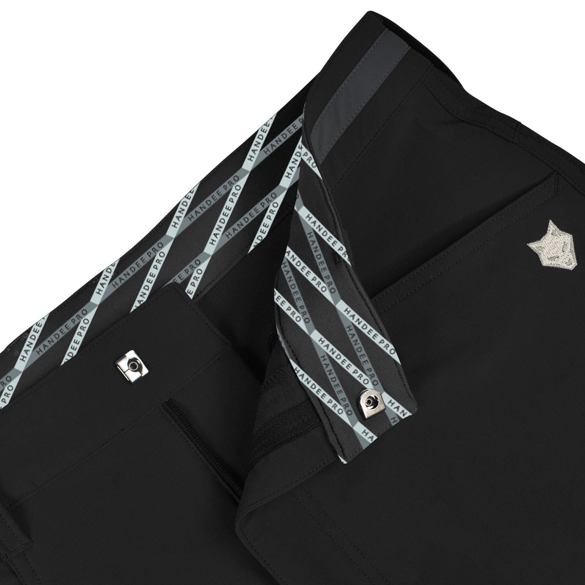 Men Premium Golf Trousers - Black