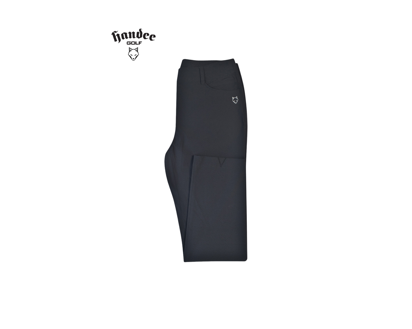 Women 3/4 Golf Trousers - Black