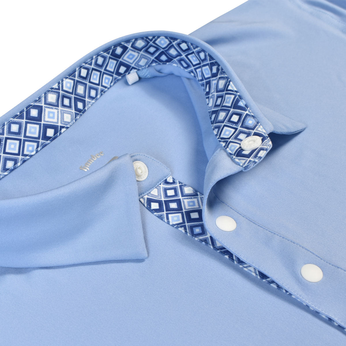 Men Classic Short Sleeve Polo - Light Blue