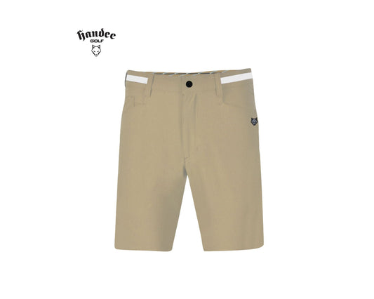 Men Premium Golf Shorts - Beige