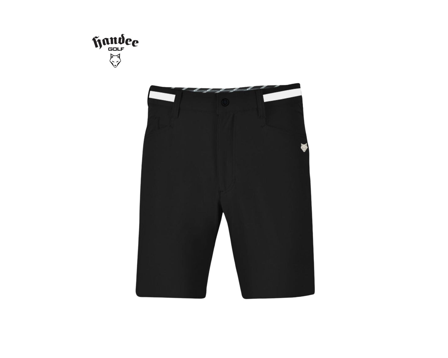 Men Premium Golf Shorts - Black