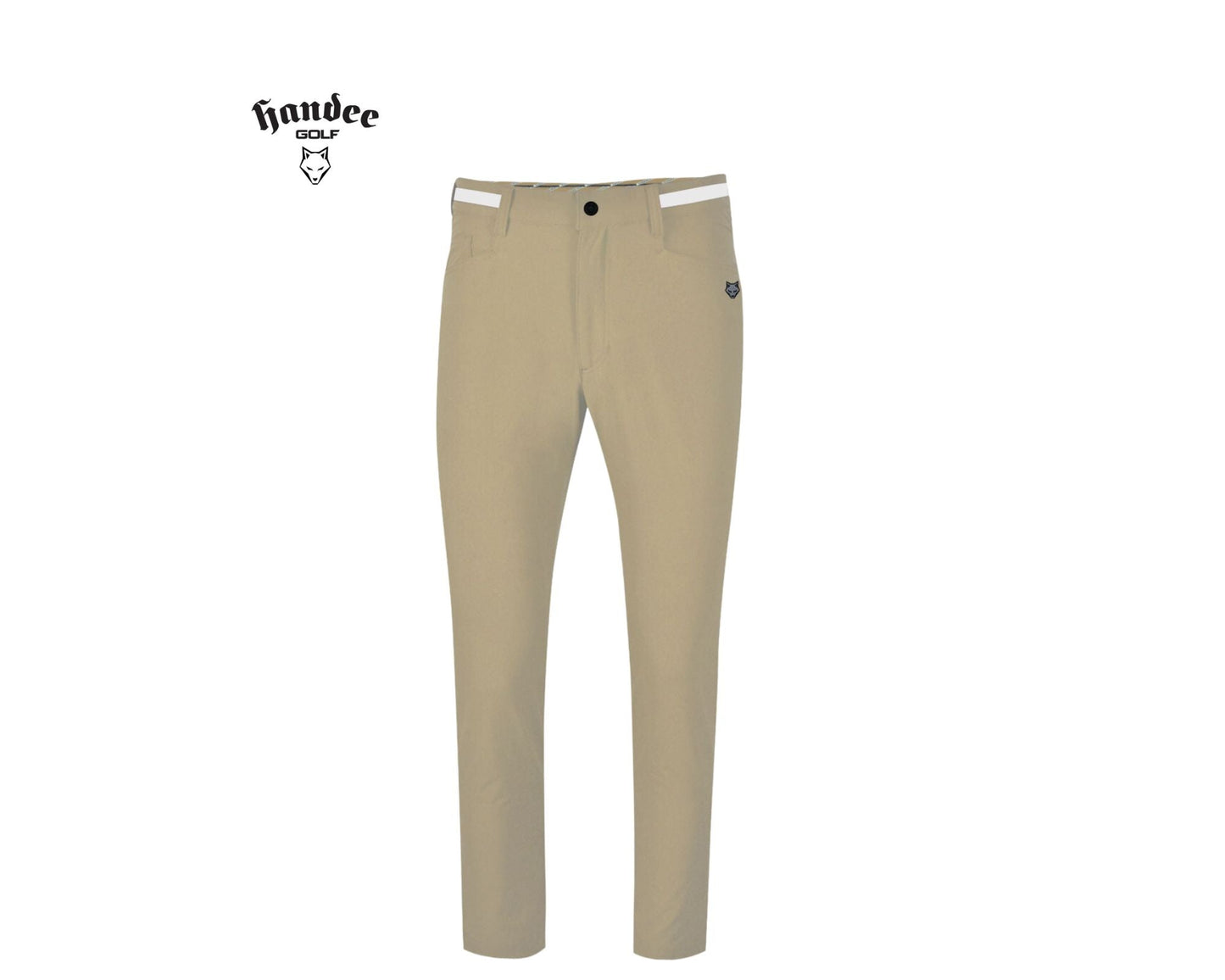 Men Premium Golf Trousers - Beige