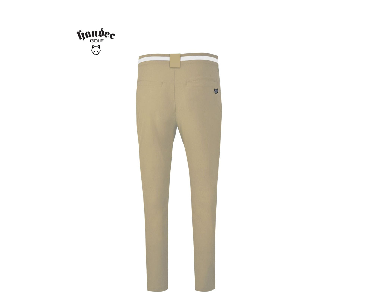 Men Premium Golf Trousers - Beige