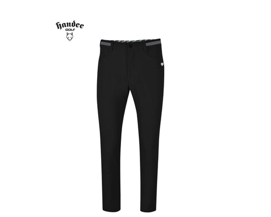 Men Premium Golf Trousers - Black