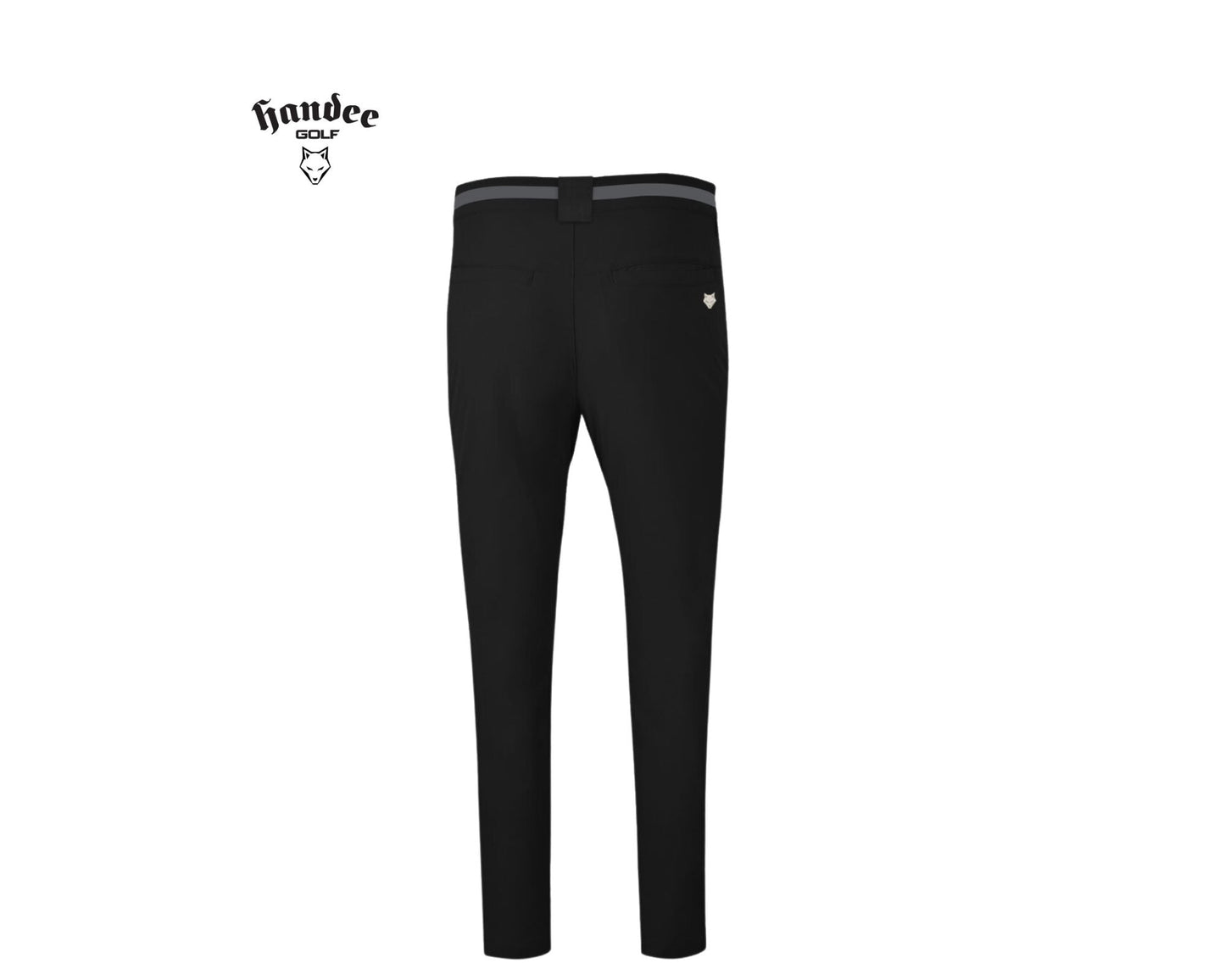 Men Premium Golf Trousers - Black