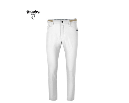 Men Premium Golf Trousers - White